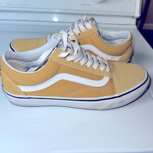 Mustard yellow vans